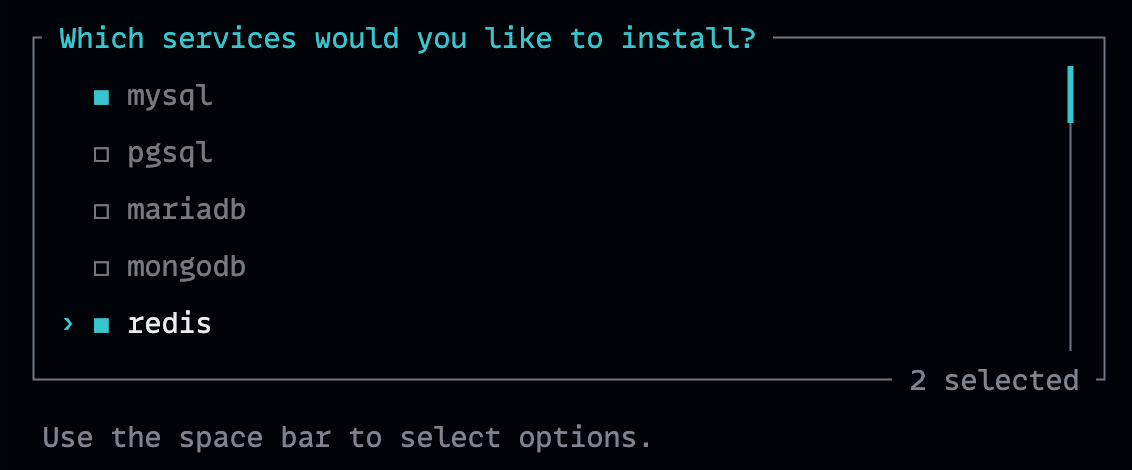 Sail Installation Prompt